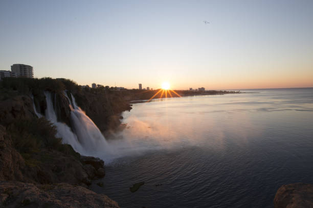 istock Lower Duden waterfall (Karpuzkald?ran waterfall). Lara, Antalya, Turkey 669878058