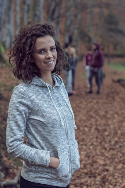 istock Beautiful Active Girl in the Woods 669881334