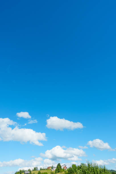 istock Village on the hill 669890742