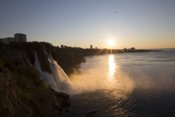 istock Lower Duden waterfall (Karpuzkald?ran waterfall). Lara, Antalya, Turkey 669891030