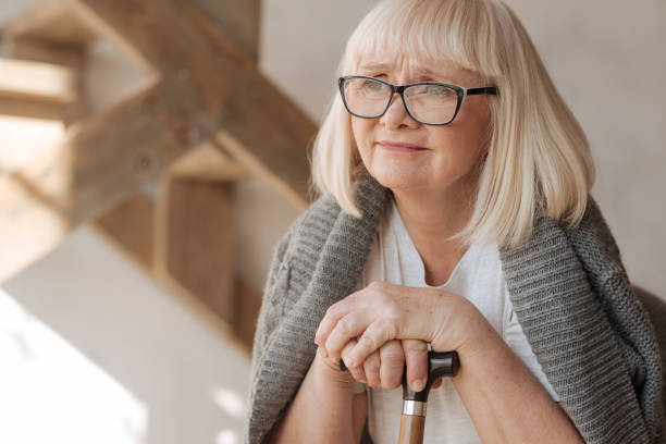 istock Unhappy thoughtful woman thinking about her life 669900122