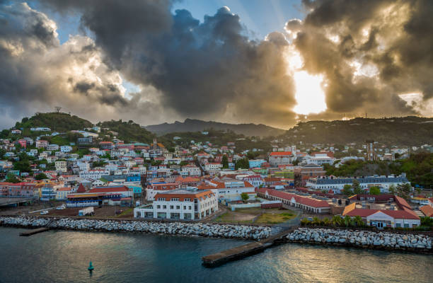 istock Sunrise in Grenada, Caribbean 669906576
