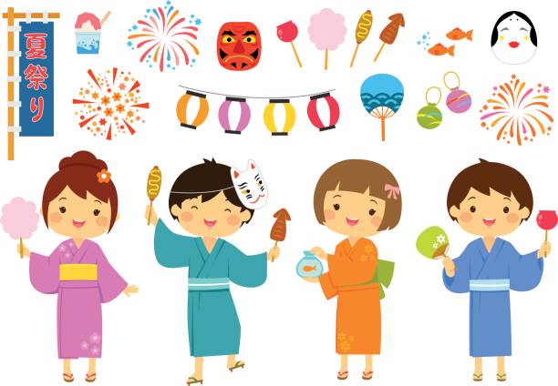10+ Natsu Matsuri Stock Illustrations, Royalty-Free Vector