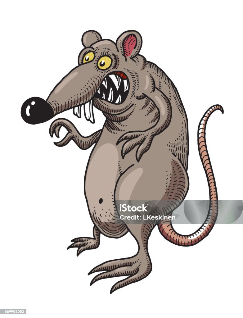 Back Stabbing Rats Cartoon Cartoon Image Of Evil Rat Stock Illustration - Download Image Now ...