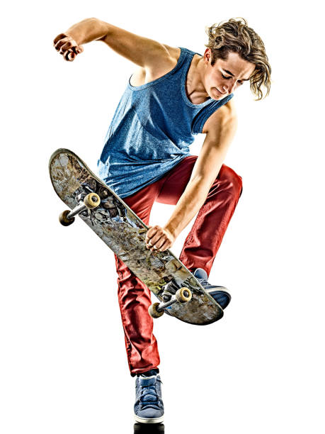 istock skateboarder young teenager man isolated 669917406