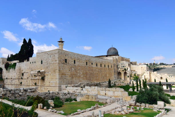 istock City wall corner in old Jerusalem. 669917914
