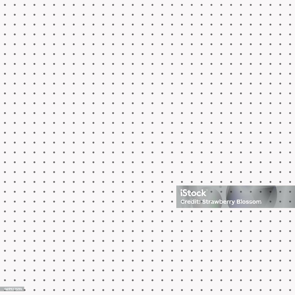 Dot pattern seamless vector black and white. Polka Dot stock vector