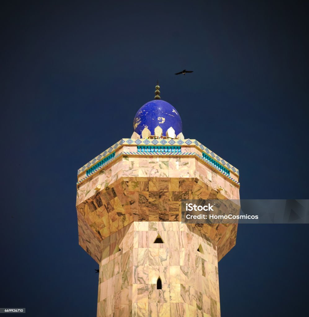 Minaret of Touba Mosque, center of Mouridism and Cheikh Amadou Bamba burial place Senegal Minaret of Touba Mosque, center of Mouridism and Cheikh Amadou Bamba burial place, Senegal Africa Stock Photo