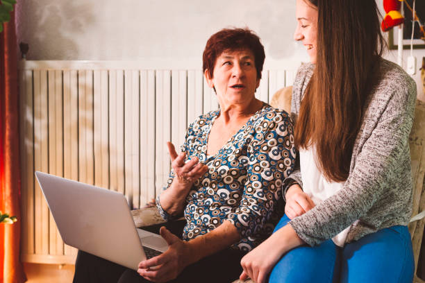 istock I'm a senior but I still know how to use laptop 669933988