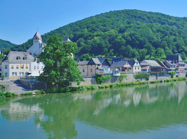 Dausenau,River Lahn,Westerwald,Germany
