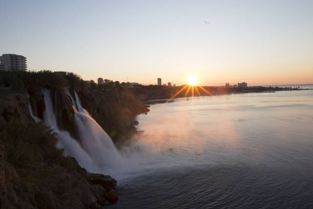 istock Lower Duden waterfall (Karpuzkald?ran waterfall). Lara, Antalya, Turkey 669962024