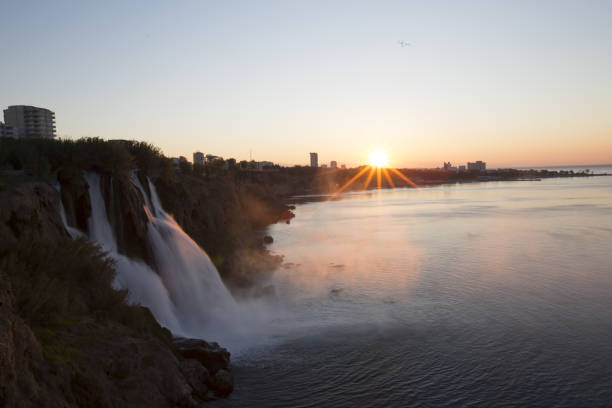 istock Lower Duden waterfall (Karpuzkald?ran waterfall). Lara, Antalya, Turkey 669963218