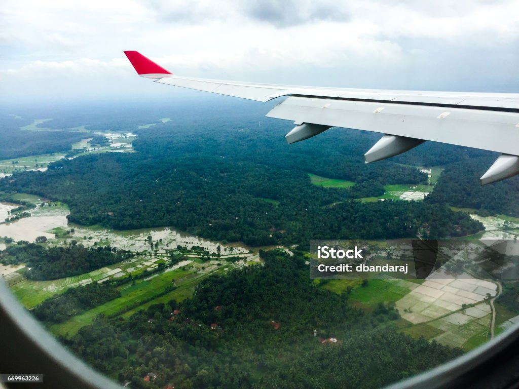 Flying high over Sri Lanka flying high over Sri Lanka Cloud - Sky Stock Photo