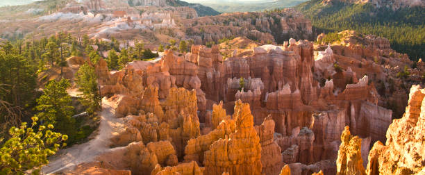 istock beautiful landscape in Bryce Canyon with magnificent Stone formation 669974494