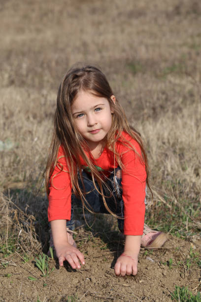 istock beautiful little girl posing 669978664