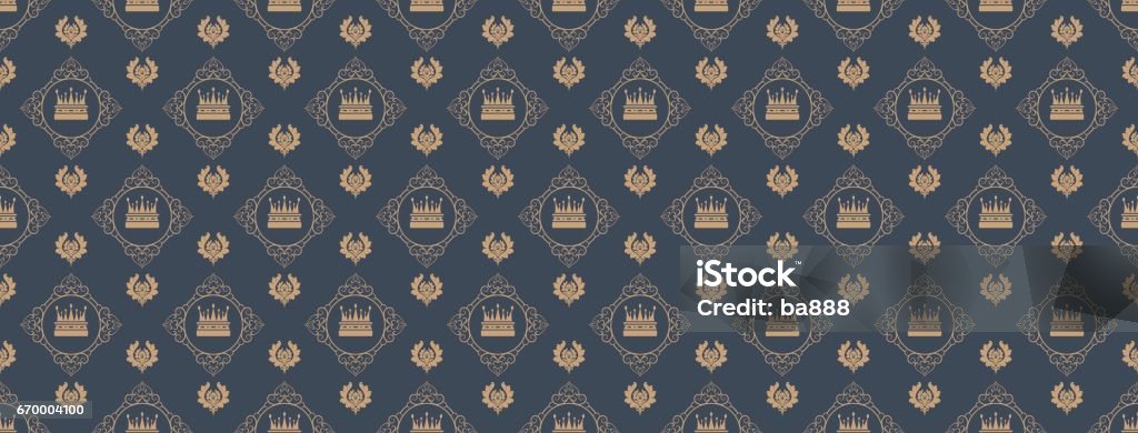Royal Modern Pattern Background Vector Background Royal Pattern Stock Illustration - Download Image Now ...