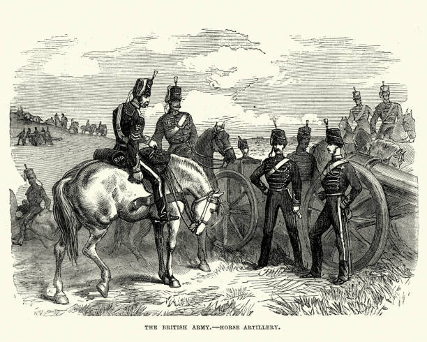 istock Victorian British Army - Royal Horse Artillery 19th Century 670014442