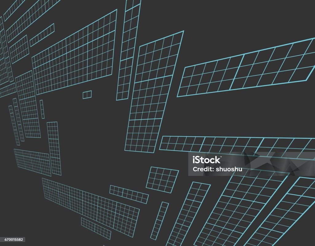 Color Check Line Technology Pattern Background Stock Illustration ...