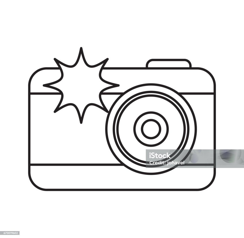 Ilustración de Fotográfica Con Flash y más Vectores Libres de Derechos de Acorralado - Acorralado, Aspiraciones, Borde -