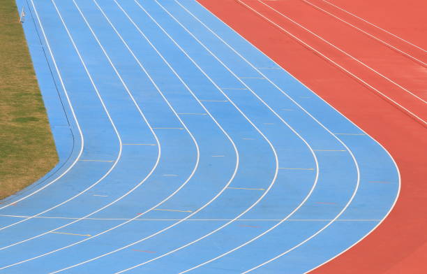 istock Running track field sports stadium 670021498