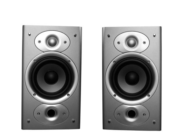 istock Home stereo speakers 670026660