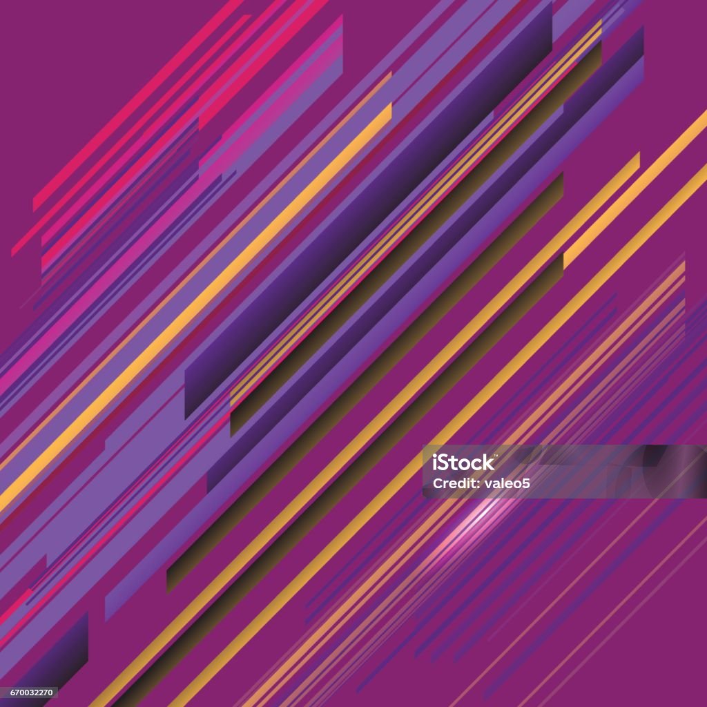 Colored Line Back Line Colored Background Stock Illustration - Download Image Now ...
