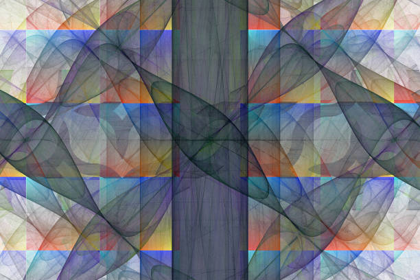 istock Fractal art background for creative design. Abstract fractal. Decoration for wallpaper desktop, poster, cover booklet, card. Psychedelic. Print for clothes, t-shirt. Magic graphics. 670050934