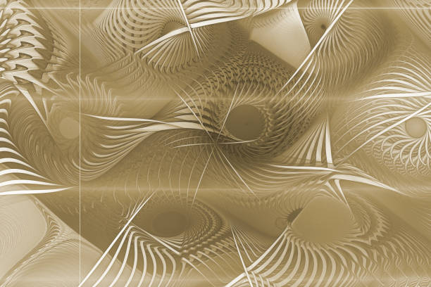 istock Fractal art background for creative design. Abstract fractal. Decoration for wallpaper desktop, poster, cover booklet, card. Psychedelic. Print for clothes, t-shirt. Magic graphics. 670051028