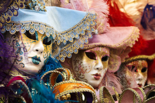 istock Venetian carnival masks 670064642