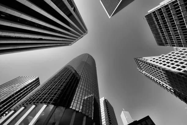 istock Buildings low angle view in San Francisco, California 670065300