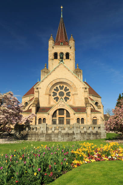 istock St. Paul's Church in Basel 670065678