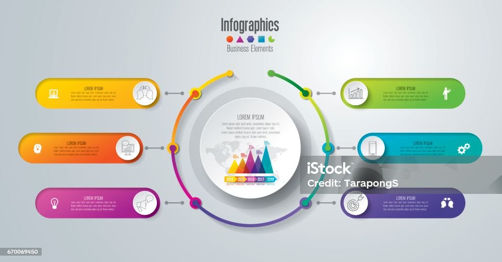 Timeline infographics design vector and business icons. Vector illustration was made in eps 10 with gradients and transparency.
The url of the reference to map is : http://www.lib.utexas.edu/maps/world_maps/time_zones_ref_2011.pdf. Infographic stock vector
