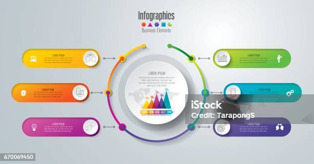 Timeline Infographics Design Vector And Business Icons Stock Illustration - Download Image Now