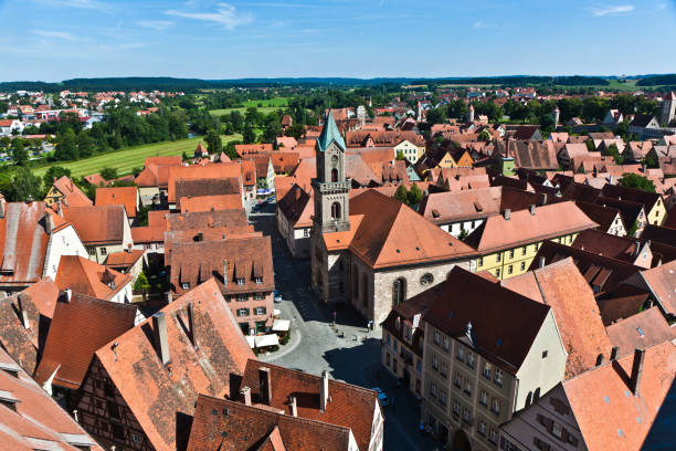 istock medieval city Dinkelsbuehl in Germany 670073536
