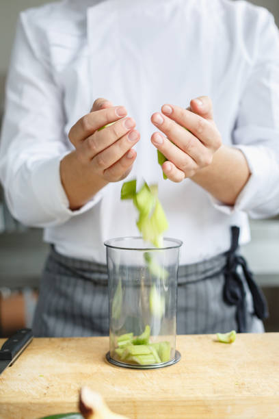 istock Crop faceless shot of chef cooking 670075732