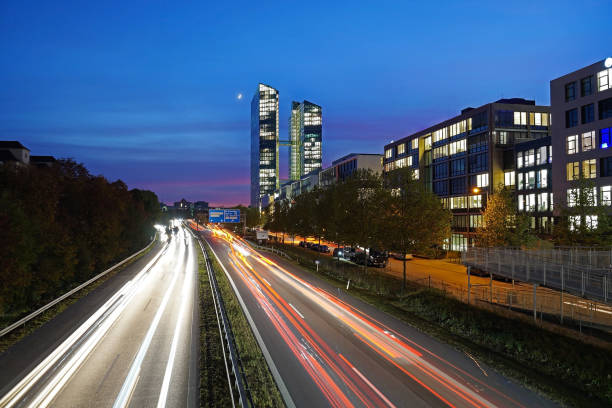 istock Highway to munich in the evening 670076472