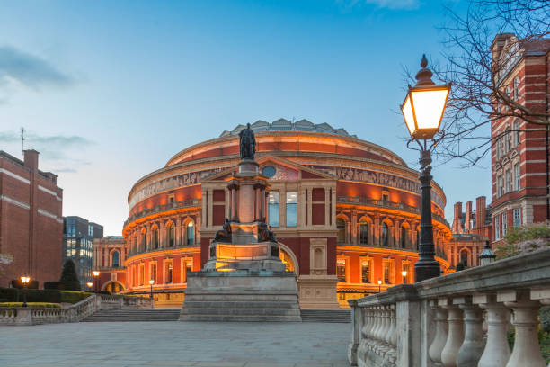 istock Royal Albert Hall, Kensington, London at night 670083590