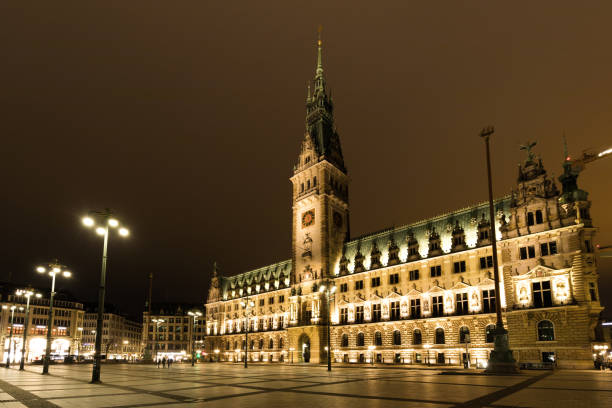 istock Hamburg city hall, Germany 670108654