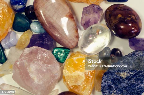 Gem Stone Stock Photo - Download Image Now - Alternative Medicine, Beauty In Nature, Blue