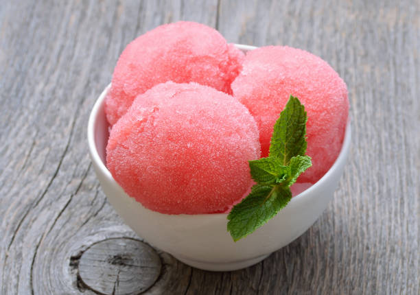 istock Homemade watermelon ice cream 670123646