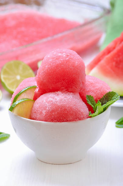 Watermelon ice cream