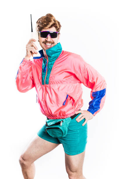 istock Nineties Tech and Fashion Style Man 670126304