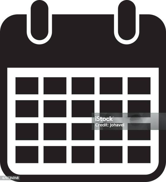 Calendar Reminder Isolated Icon Stock Illustration - Download Image Now - Calendar, Icon Symbol, Event