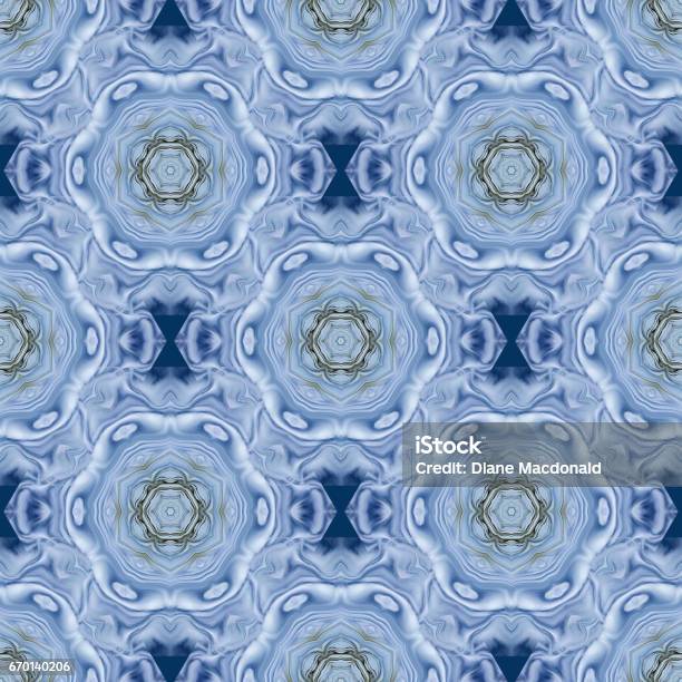 Repeating Pattern Blue Seamless Repeating Pattern In Blue Stock Illustration - Download Image ...