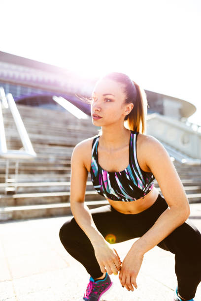 istock fitness woman resting after the work out 670146688