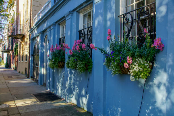 istock Rainbow Row Charleston South Carolina 670147172