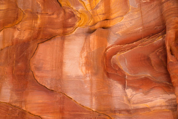 istock red rock in Petra Jordan 670149946