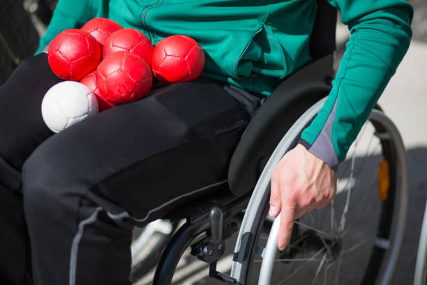 man in a wheelchair