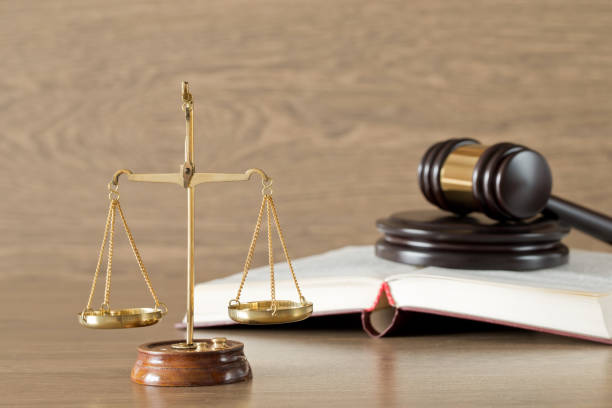 istock wooden gavel and books 670151906