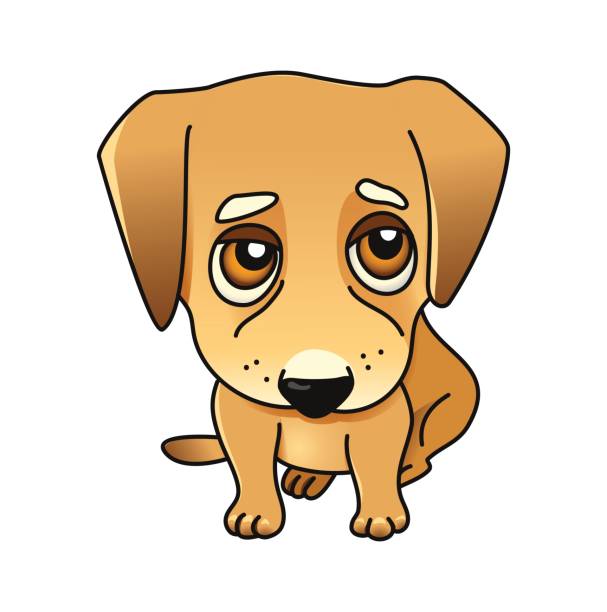 113 Sad Puppy Dog Eyes Cartoons Illustrations & Clip Art - iStock